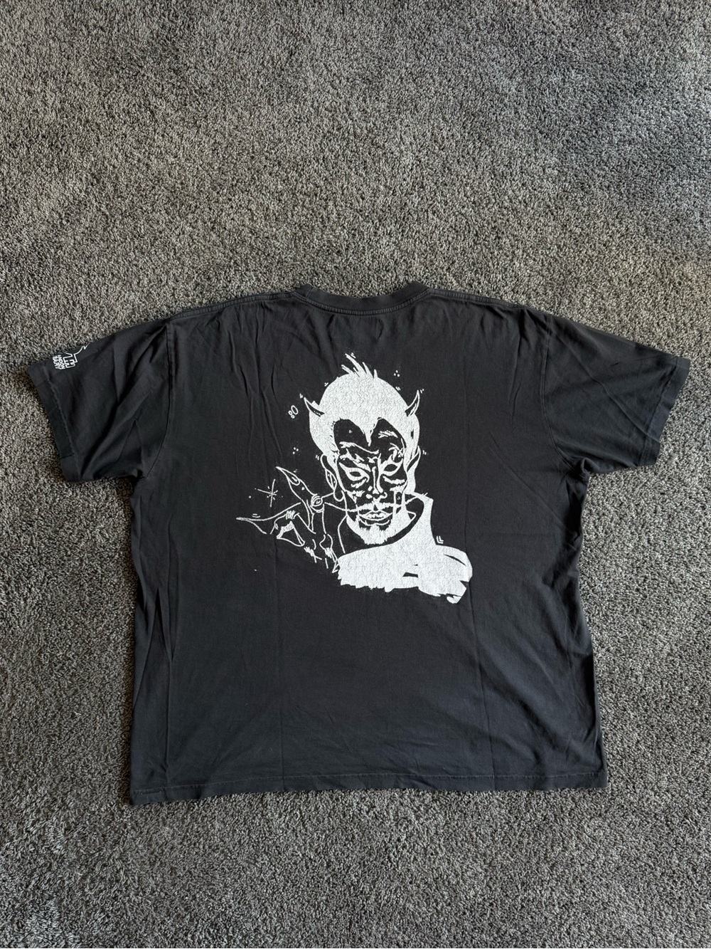 Bianca Chandon 10th anniversary black Disco Devil Tee size XXL